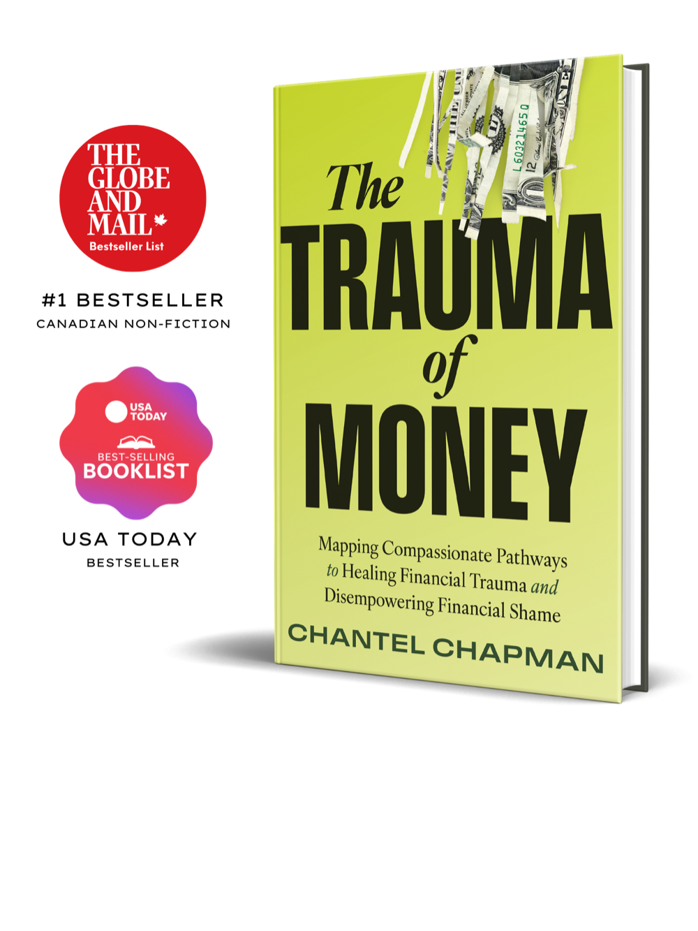 The Trauma of Money by Chantel Chapman — book cover